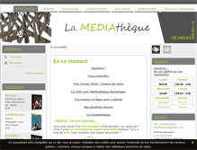 Tablet Screenshot of mediatheque.arkea.com